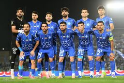 پوستر باشگاه استقلال برای دیدار برابر نساجی