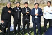 عکس | رونمایی از سرمربی جدید استقلال با حضور تاجرنیا