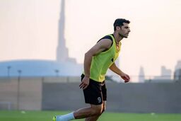 ورود طارمی با عبور از تونل/ عکس