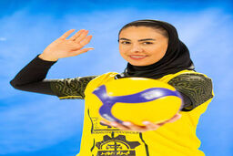 عکس هایی جذاب از والیبالیست زن ایرانی