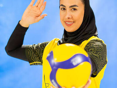 عکس هایی جذاب از والیبالیست زن ایرانی