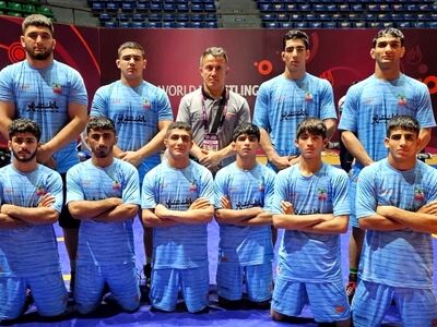 قهرمانی زودهنگام تیم کشتی فرنگی نوجوانان ایران