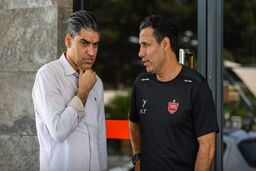 جلسه مدیرعامل و سرمربی پرسپولیس