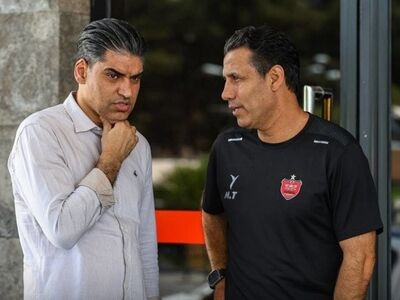 جلسه مدیرعامل و سرمربی پرسپولیس