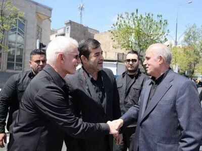 حضور تاج و دنیامالی در مراسم چهلم رهبر شهید انقلاب