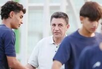 دیدار قلعه‌نویی با آینده‌ فوتبال ایران/ عکس