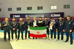 کسب 11 مدال ملی‌پوشان MMA در قهرمانی آسیا