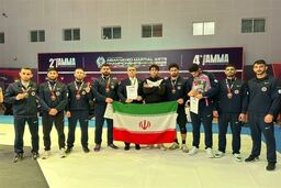 کسب 11 مدال ملی‌پوشان MMA در قهرمانی آسیا