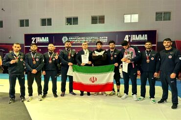 کسب 11 مدال ملی‌پوشان MMA در قهرمانی آسیا