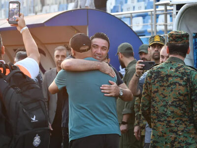 زارع و نکونام بهم چه گفتند/ عکس