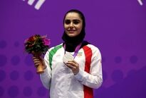 عکس جدید زهرا کیانی، ووشو‌کار و داور برنامه کاپیتان