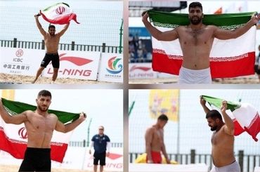 تیم ملی کشتی ساحلی ایران در سانیا صاحب ۴ مدال طلا شد