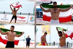 تیم ملی کشتی ساحلی ایران در سانیا صاحب ۴ مدال طلا شد