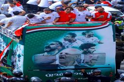 جشن باشکوه صعود عراق در خیابانهای بغداد