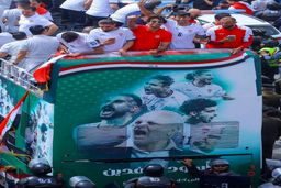 جشن باشکوه صعود عراق در خیابانهای بغداد
