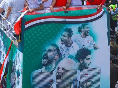 جشن باشکوه صعود عراق در خیابانهای بغداد