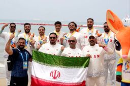 سلفی بازیکنان تیم ملی واترپلو بعد از قهرمانی /عکس 