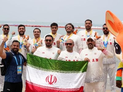 سلفی بازیکنان تیم ملی واترپلو بعد از قهرمانی /عکس 