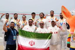 سلفی بازیکنان تیم ملی واترپلو بعد از قهرمانی /عکس 