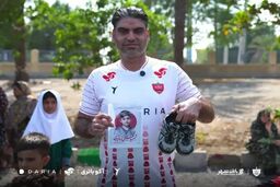 مدیرعامل پرسپولیس پا به توپ شد/ عکس