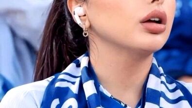 این زن عربستانی زیباترین طرفدار الهلال است/ عکس